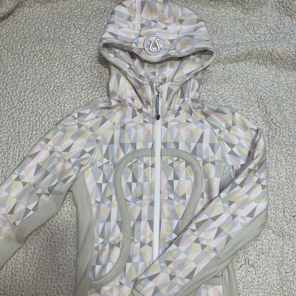 Multicolored rare lululemon jacket